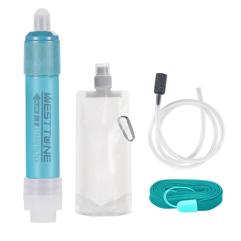 Westtune Portable Water Filter Straw | Survival & Camping Filter