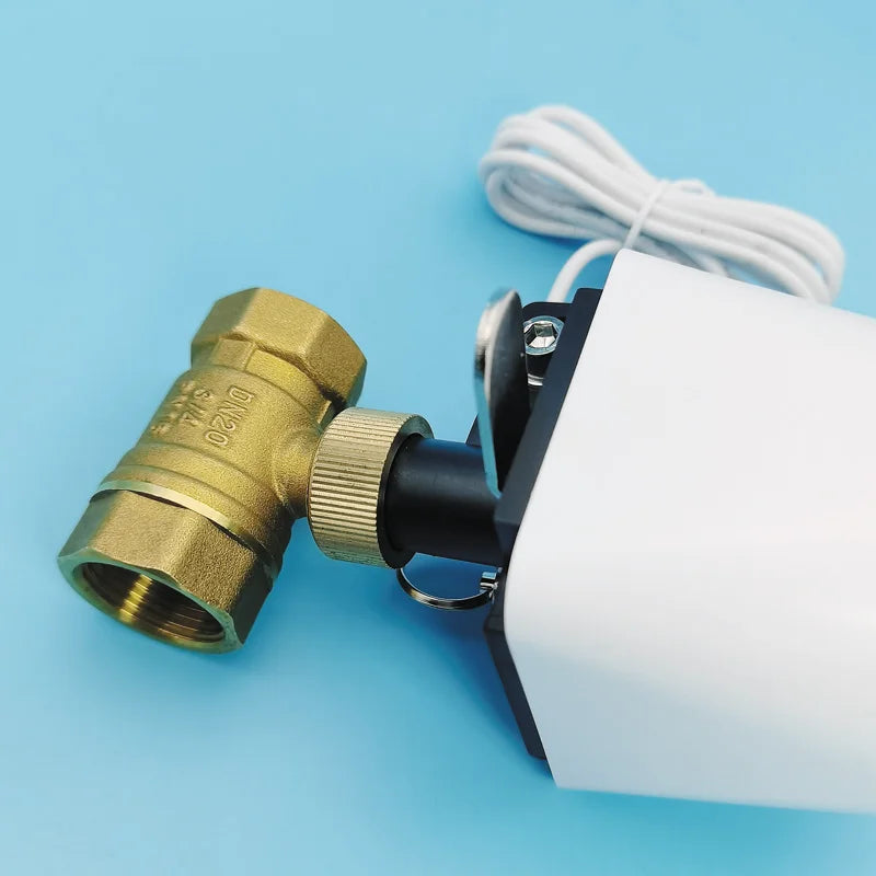Vabena Tuya Smart Water Valve - Remote Control & Leak Detection