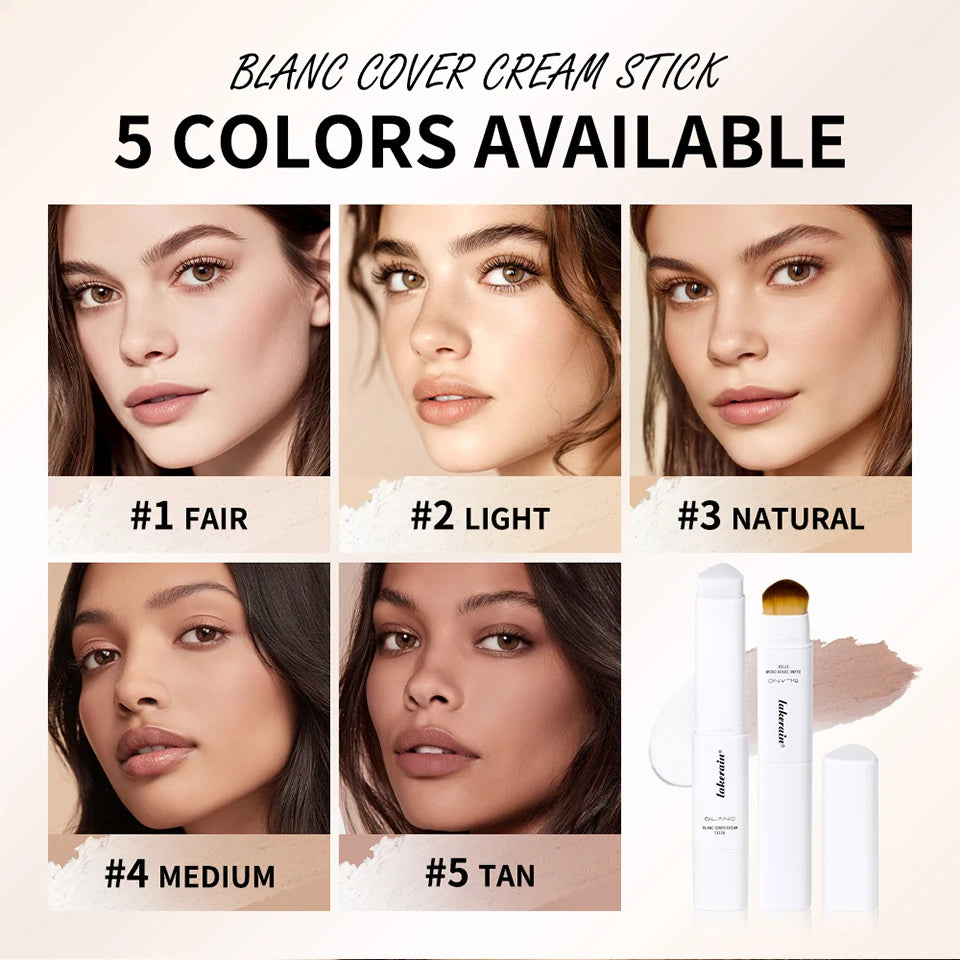 Lakerain Color Changing Foundation Stick - Full Coverage Matte