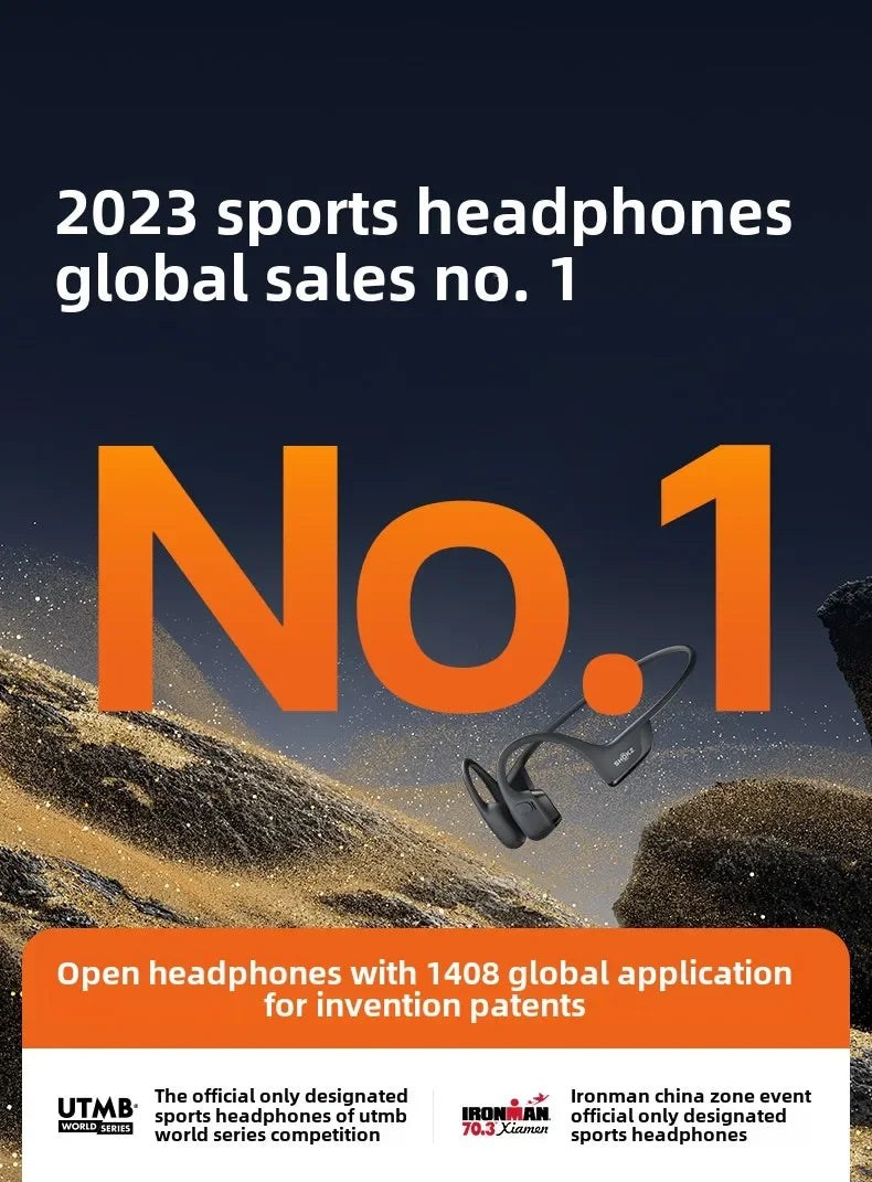 SHOKZ OpenRun Pro 2 Bone Conduction Bluetooth Headphones S820 S821mini