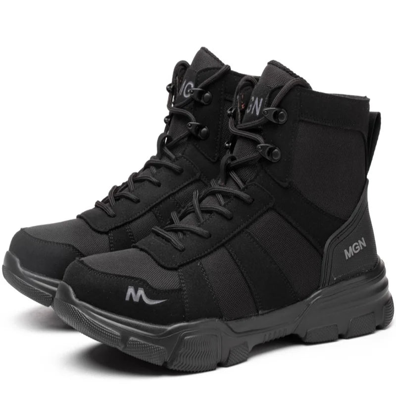 Kankeirr Industrial Non-Slip Tactical Safety Boots | Ultimate Protection