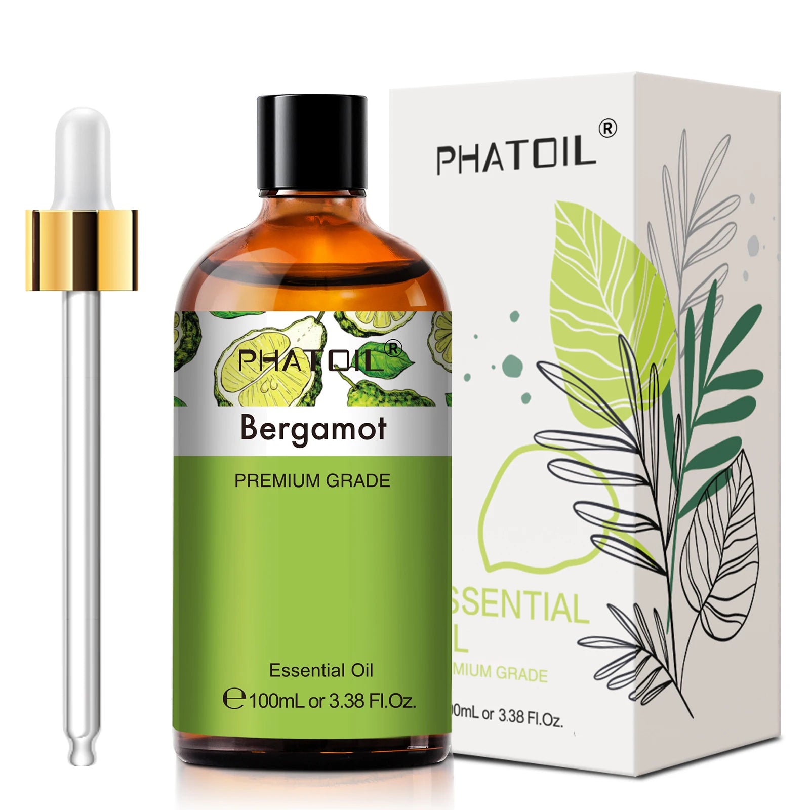 PHATOIL Premium Essential Oil Blend - Sandalwood, Lavender, Eucalyptus, Peppermint