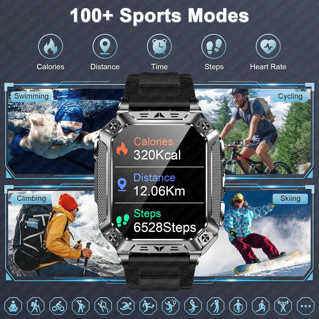 Apex Outdoor Smartwatch | GPS, Flashlight, AMOLED, 10ATM - Your Ultimate Adventure Companion