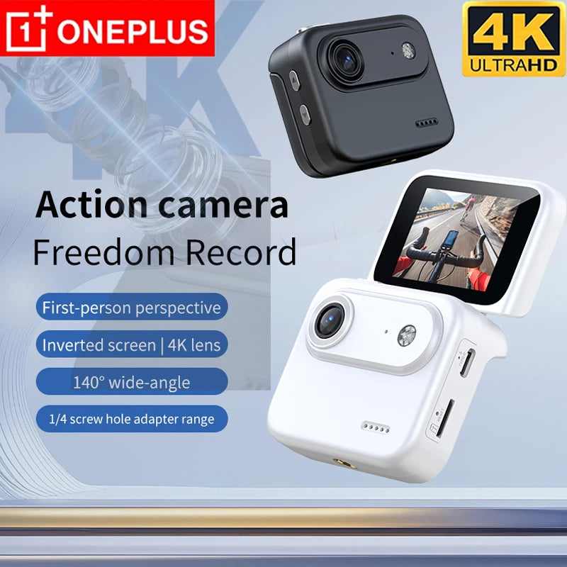 OnePlus 4K Action Camera - Ultra Clear VLOGs & Sports Footage