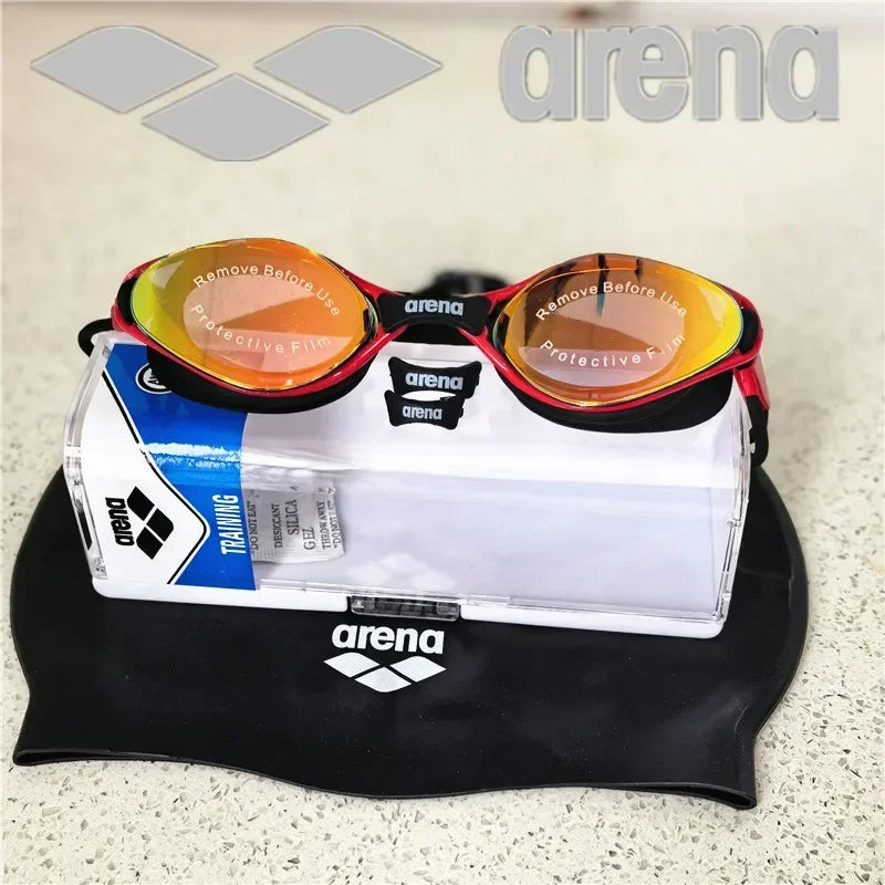 ARENA Professional Anti-Fog Swimming Goggles - UV Protection for Adults