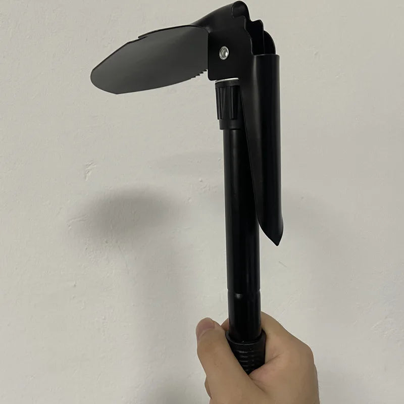 Vabena Outdoor 4-in-1 Multifunctional Folding Sapper Shovel - Stainless Steel