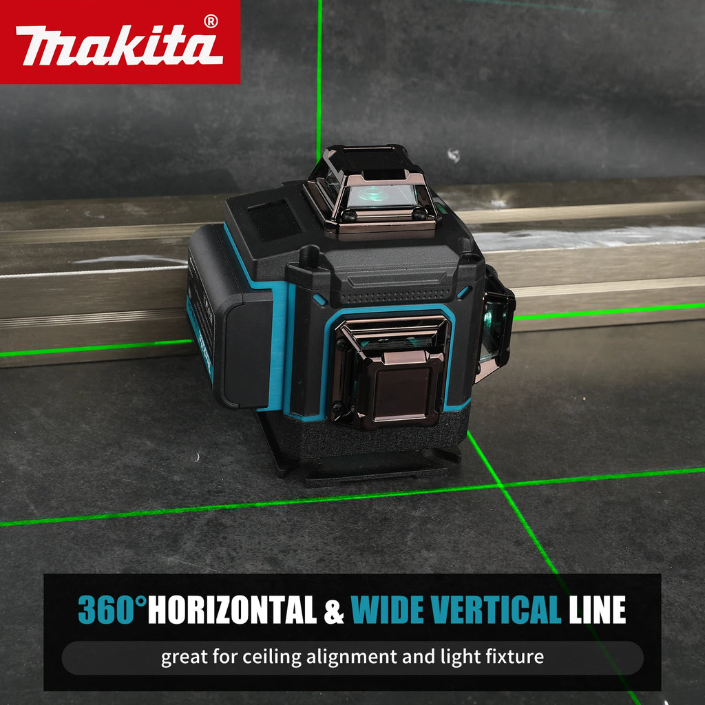 2026 Makita X4 16-Line 4D Outdoor Laser Level - Precision Grading & Layout