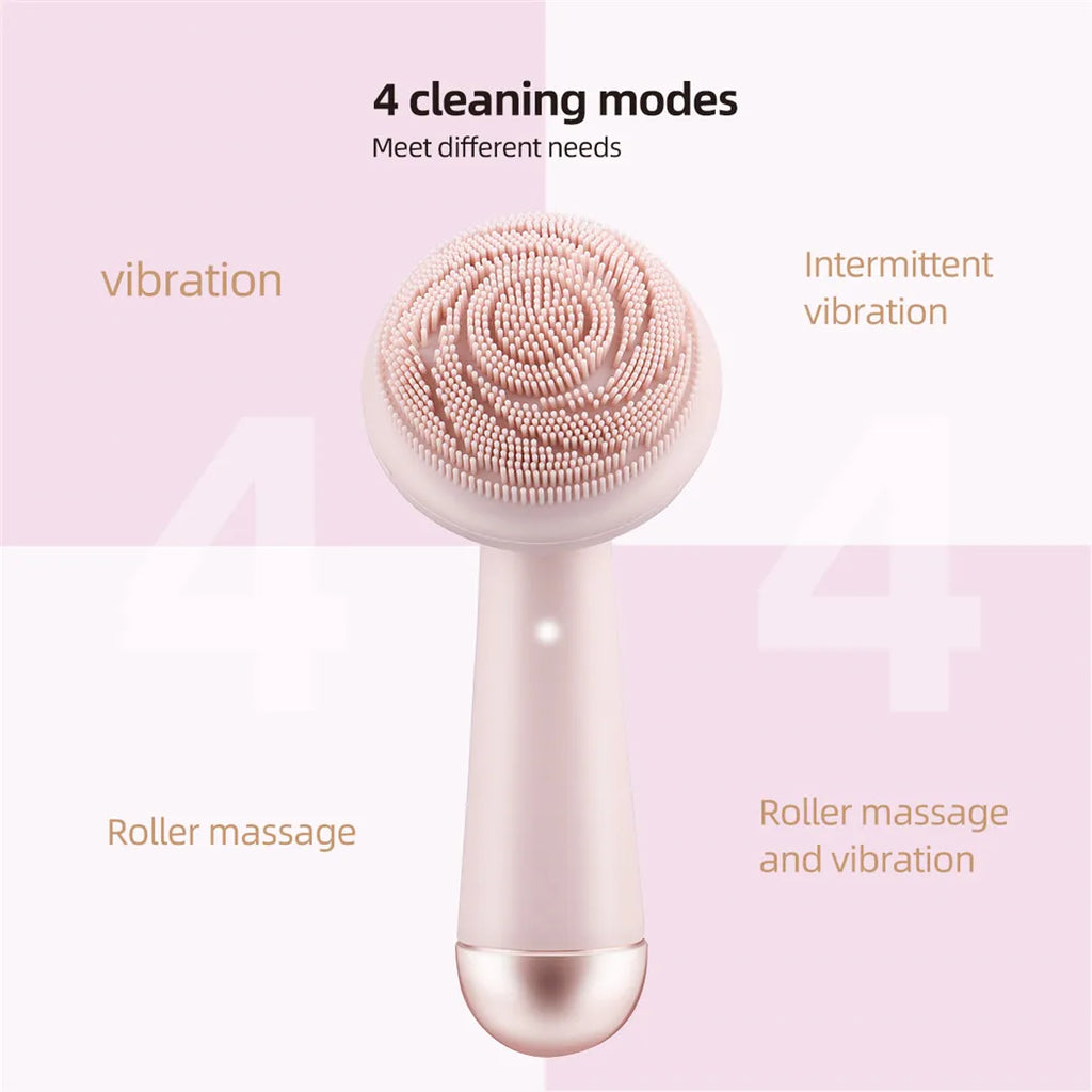 HOMEFISH Silicone Facial Cleansing Brush - Deep Clean & Exfoliate