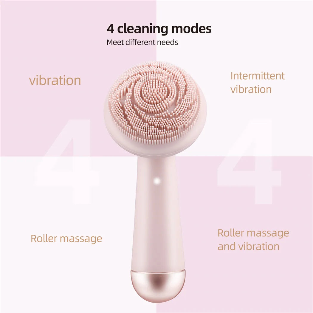 HOMEFISH Silicone Facial Cleansing Brush - Deep Clean & Exfoliate
