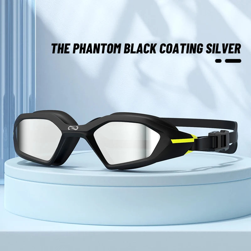 COPOZZ Professional Electroplate Swim Goggles - Anti-Fog UV Protection