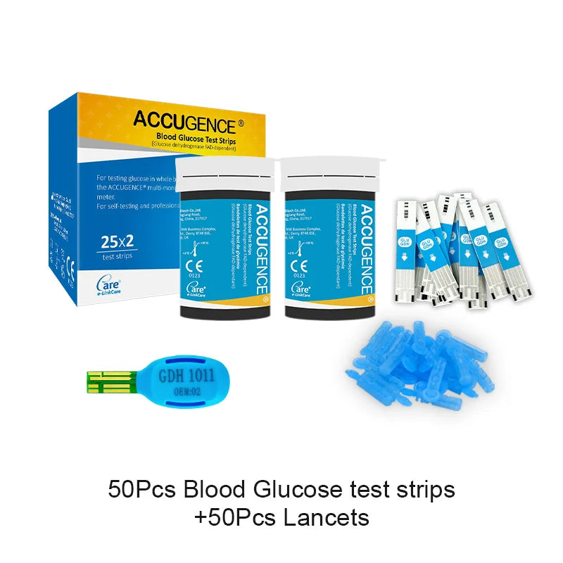 4-in-1 Multifunction Monitor: Hemoglobin, Ketone, Glucose, Uric Acid Test Kit