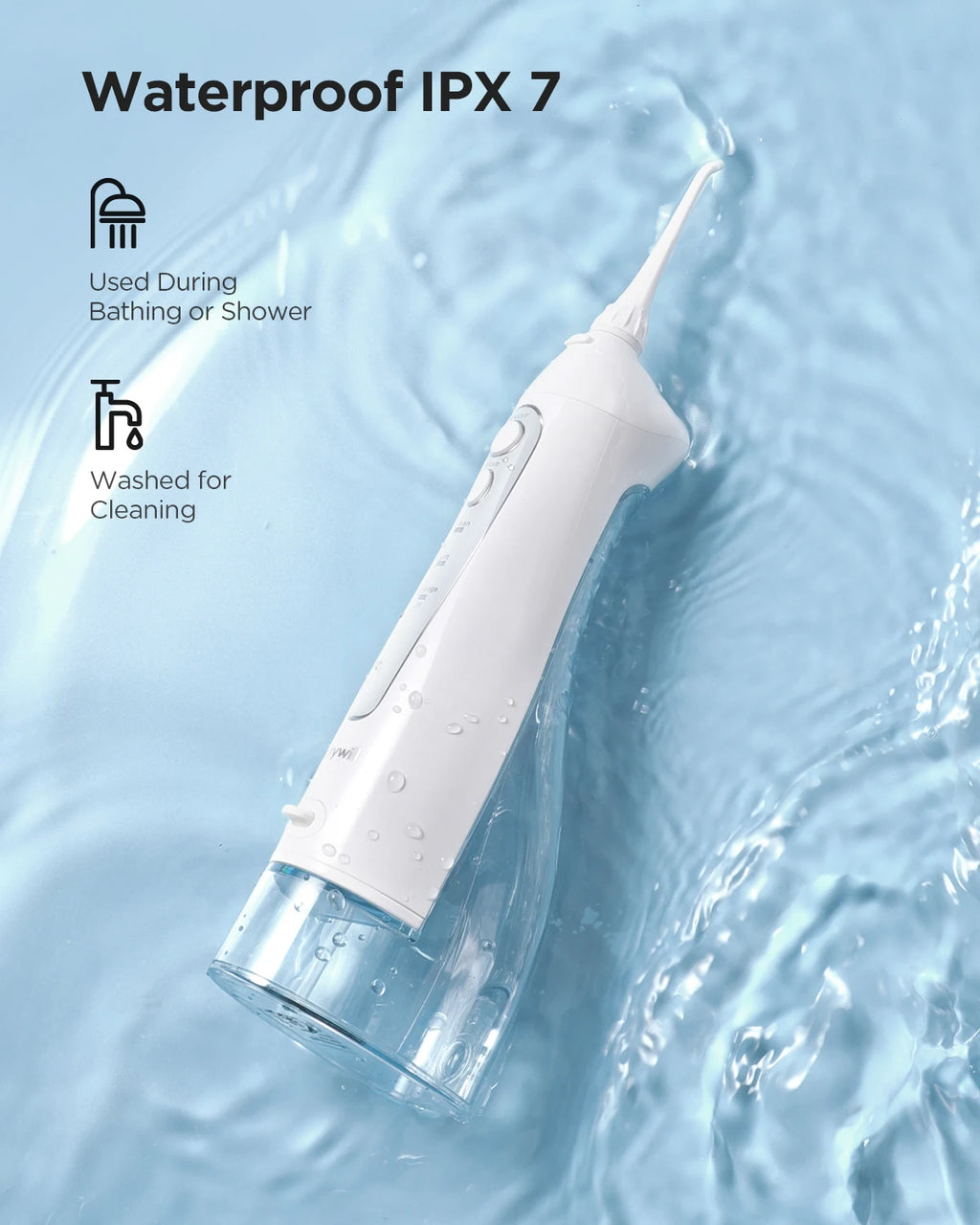 Fairywill Water Flosser - Rechargeable Portable Oral Irrigator