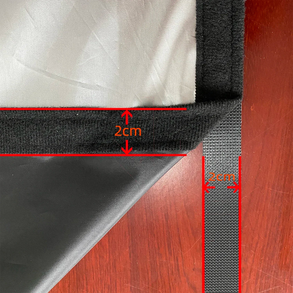 Custom 100% Blackout Self-Adhesive Portable Window Shades | Travel & Home