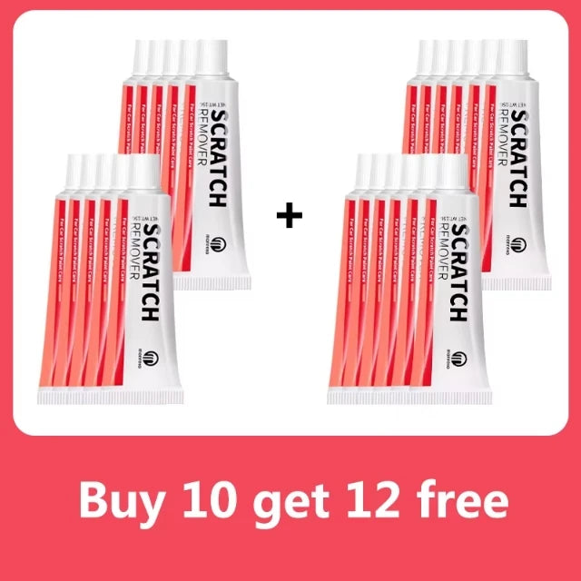 Car Scratch Remover Polish - Paint Repair Kit & Auto Care Tools