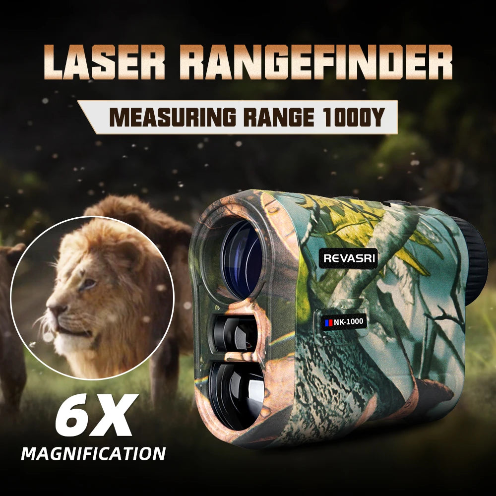 REVASRI Laser Hunting Rangefinder 1000M: Ultimate Precision Optics