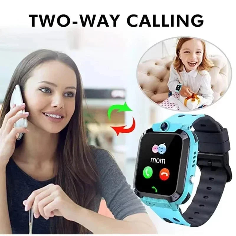 Lenovo 2026 Kids 5G Smartwatch - GPS, SOS, Call, Camera, Waterproof