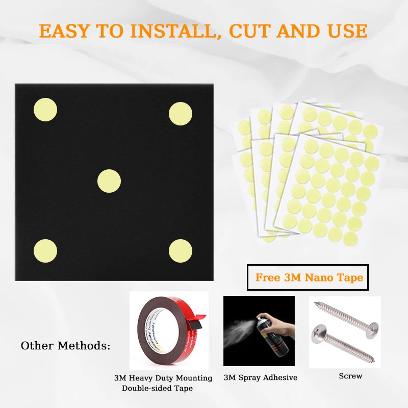 TOUO Sound Absorbing Foam Panels - Studio Acoustic Treatment & Soundproofing