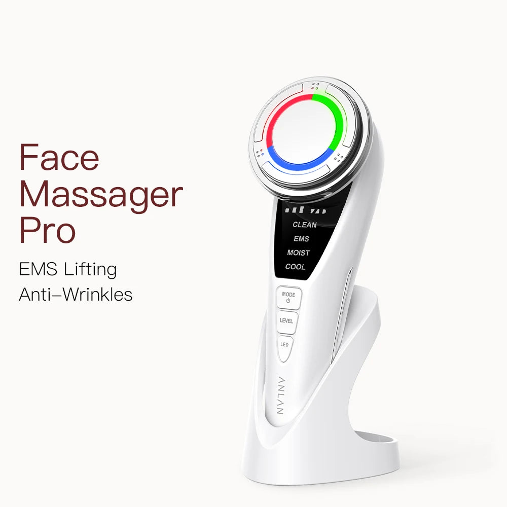 ANLAN Facial Massager Pro | Microcurrent Face Lifting & Anti-aging Device