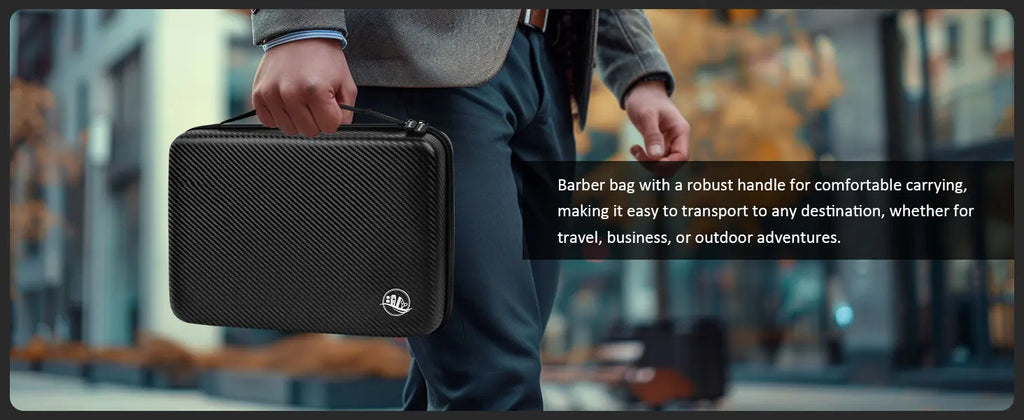 Ufree Hard Travel Case for Hair Clippers & Barber Supplies Organizer