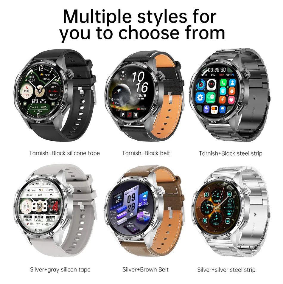 Vabena Smart Watch 5 Pro | GPS, NFC, AMOLED, Bluetooth Call