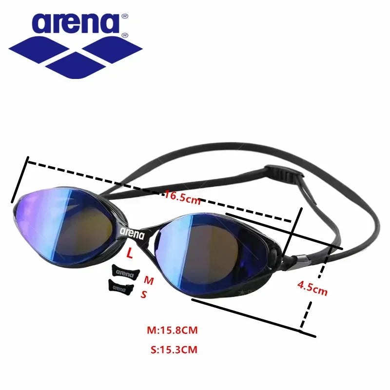 ARENA Professional Anti-Fog Swimming Goggles - UV Protection for Adults