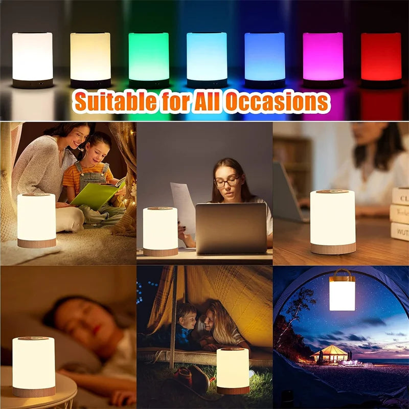 SHENZHITECH Portable Smart RGB Ambiance Lamp - Touch Control
