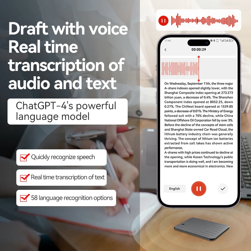 AI ChatGPT-4 Call Recorder & Translator - Transcribe & Summarize | Espia