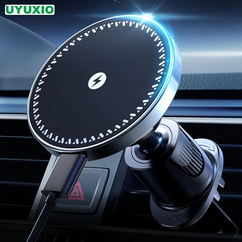 UYUXIO Strong Magnetic Wireless Car Charger Mount