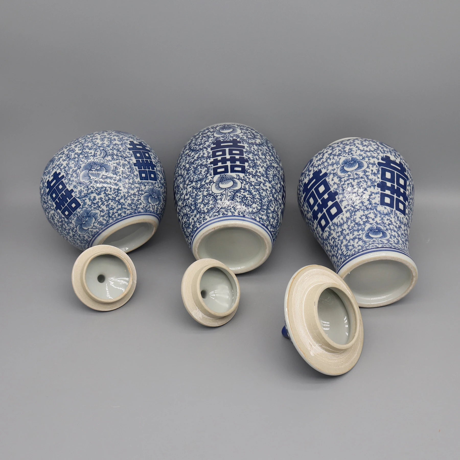 Blue & White Ceramic Jar | Timeless Home Decor Pot & Vase