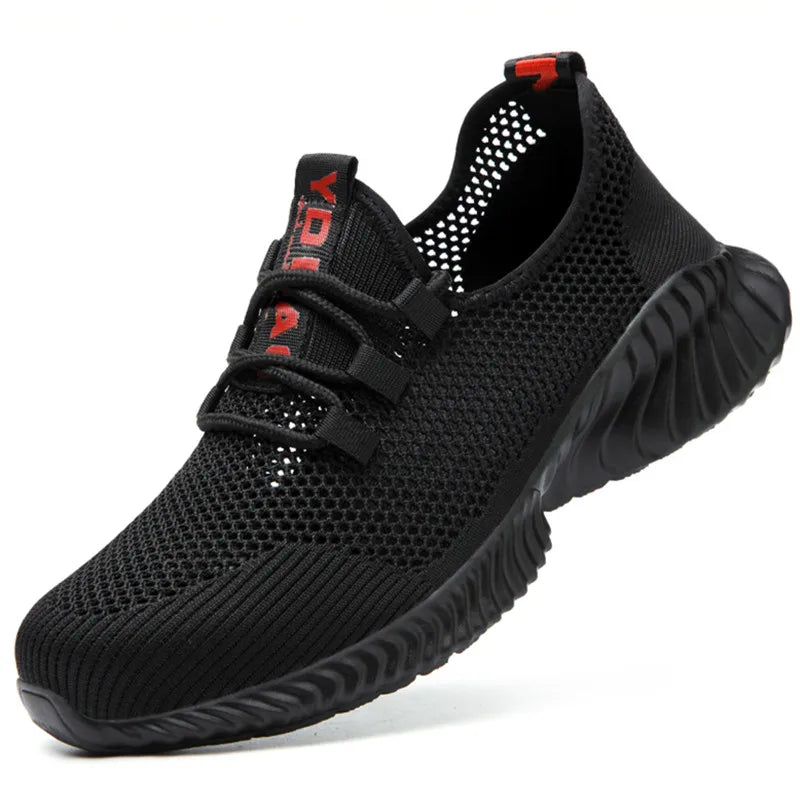 Iairay Lightweight Hyper-Breathable Summer Work Shoes