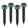Solar Ultrasonic Rodent Pest Repeller Outdoor Garden Yard Mole Mouse Deterrent