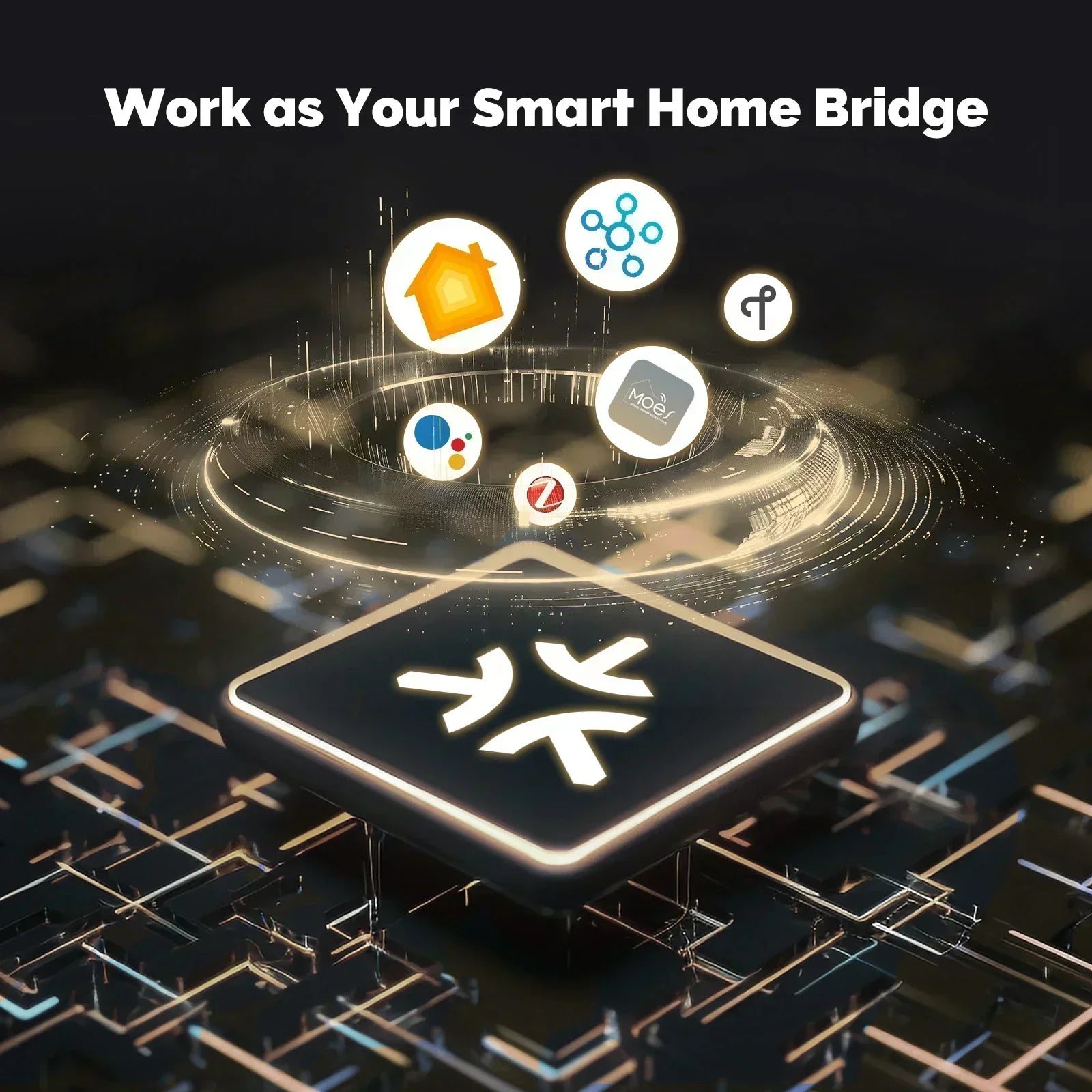 MOES Matter & Zigbee Smart Home Gateway Hub Multipack
