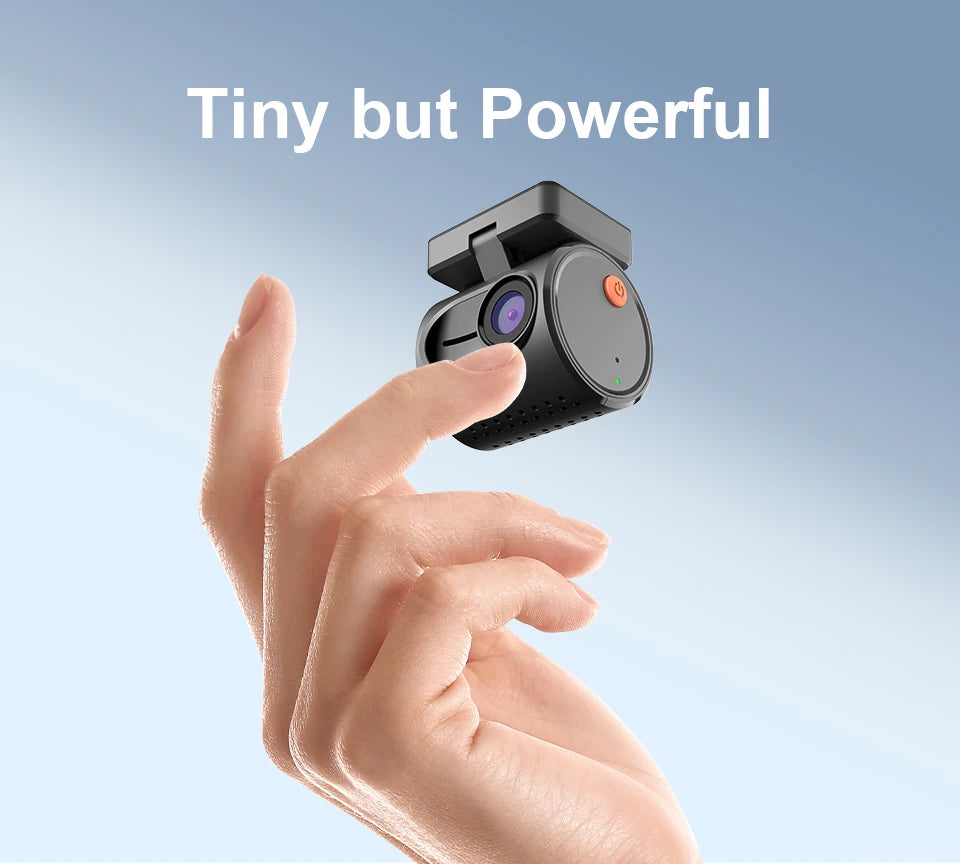 KAWA Dash Cam MINI 3 - 2K Dash Camera with Voice Control, Night Vision & WiFi APP