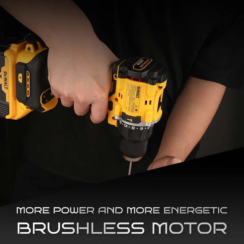 DEWALT DCD805 Brushless Percussion Drill - Cordless Power & Precision