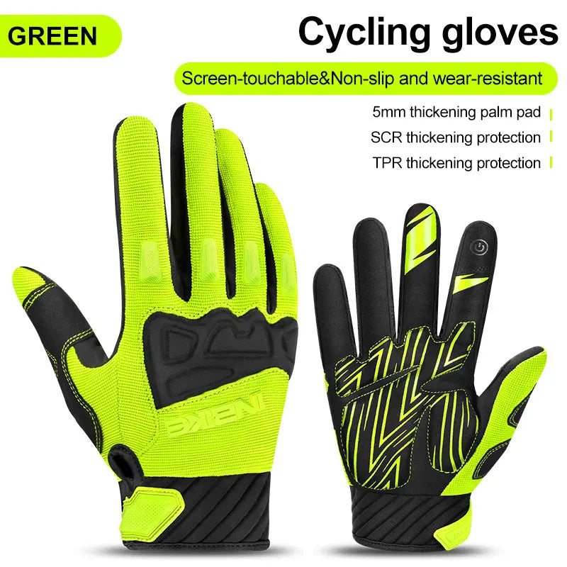 INBIKE Men's Touchscreen Cycling & Motorcycle Gloves