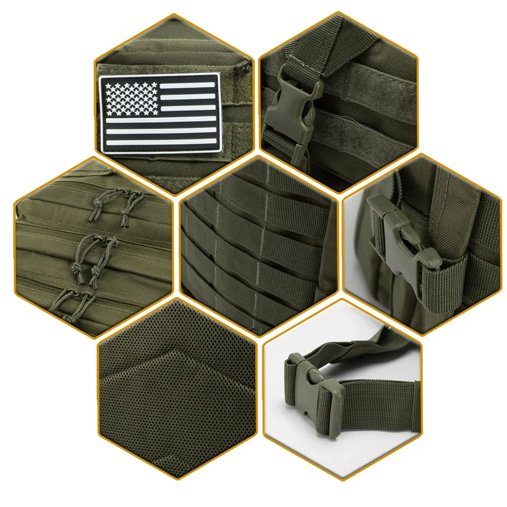 ReFire Gear 3-Day Tactical Backpack - Hiking & Fitness Pack