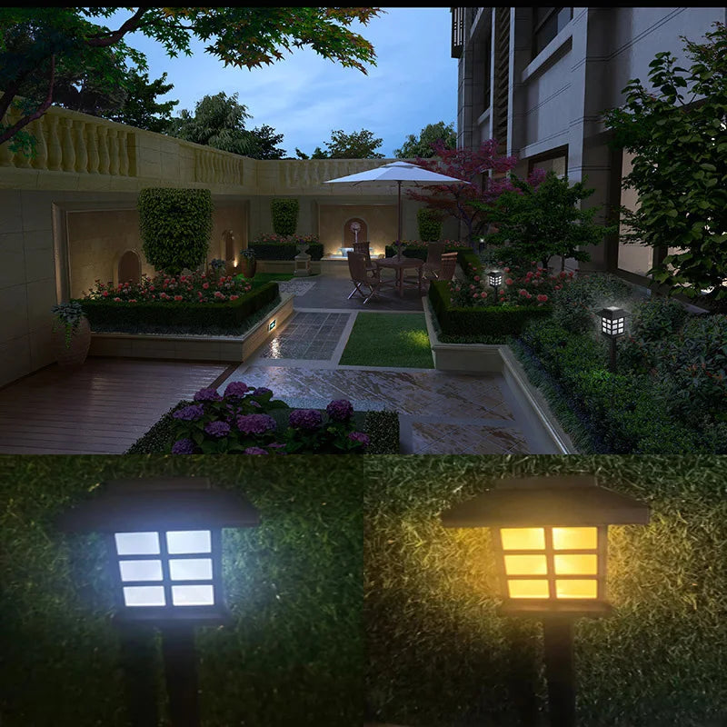 Solar Pathway Lights 8-Pack | Outdoor Waterproof Garden Decor