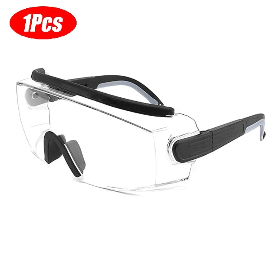Safety Goggles Over Glasses - Anti-Fog ANSI Z87 CE Eye Protection