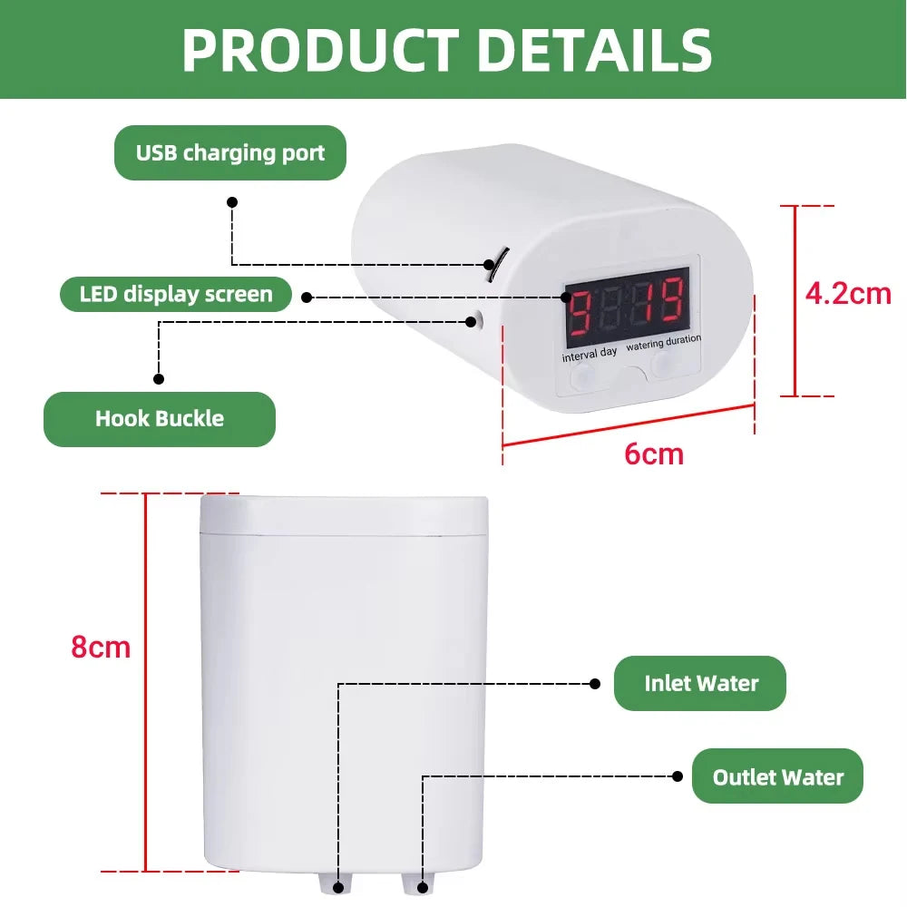 Cheapest Self-Watering Kit - Intelligent Drip Irrigation System