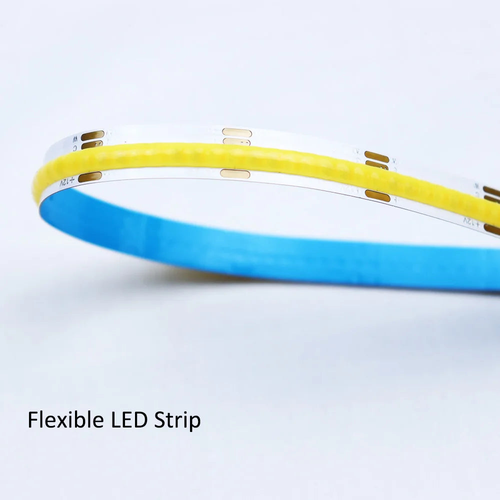 CENFAYA Tuya Zigbee COB CCT Smart LED Strip 2m | Dimmable Accent Lighting