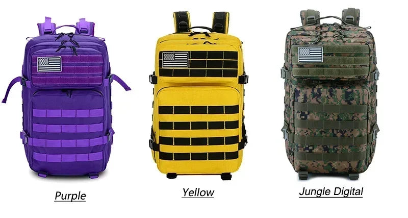 ReFire Gear 3-Day Tactical Backpack - Hiking & Fitness Pack