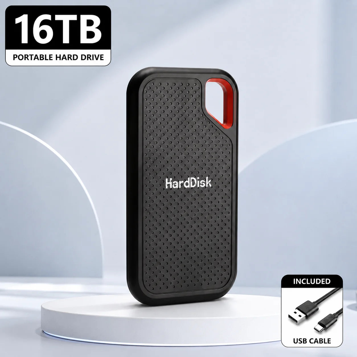 Vabena 1TB Portable SSD / 2TB External Hard Drive USB-C for Laptop/Mac