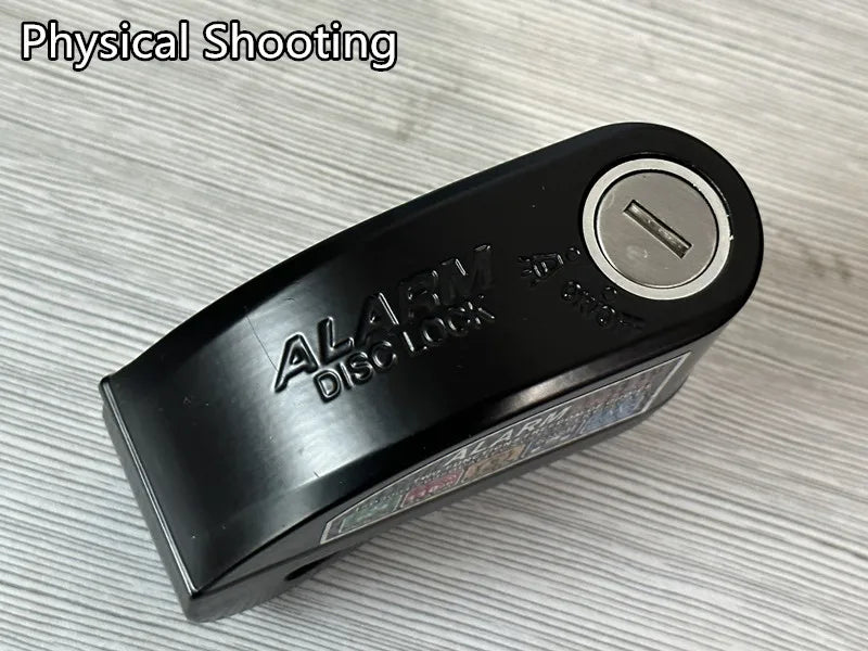 Falante Motorcycle Disc Brake Alarm Lock - Waterproof Anti-Theft Security for Bikes
