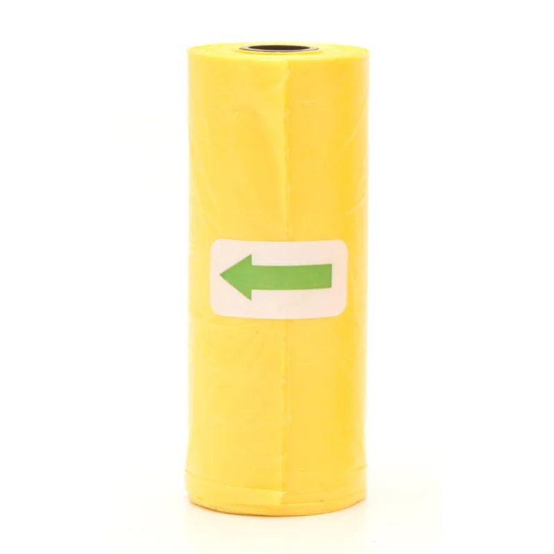 1200 Leak-Proof Dog Poop Bags | Cartoon Paw Graphic Pet Waste Bags