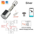 Tuya Smart Biometric Door Lock Cylinder - Keypad & App Access