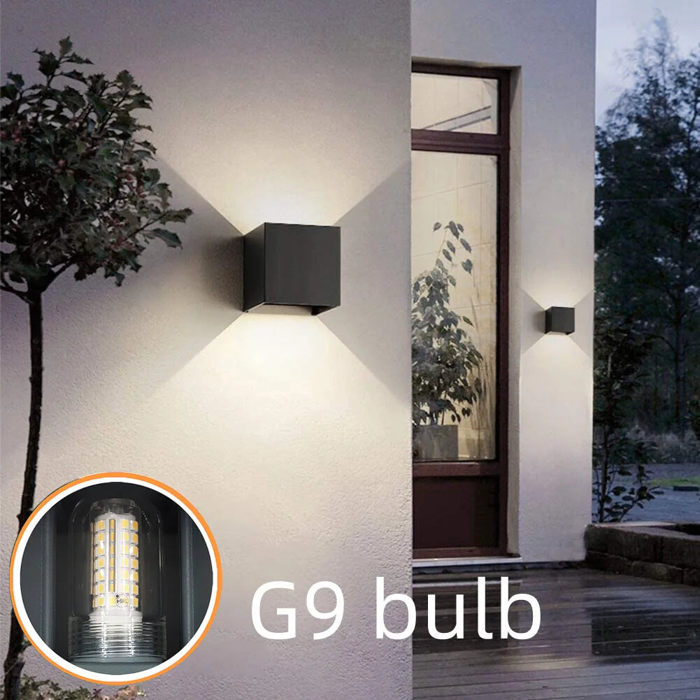 KICAAO Modern Architectural Waterproof LED Wall Lamp | Outdoor Lighting