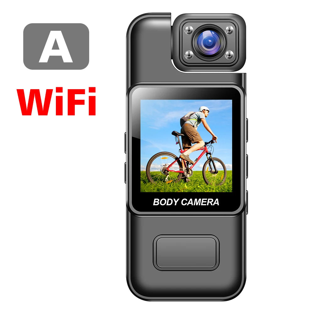 Mini 4K HD WiFi Body Camera | Wearable Security Recorder