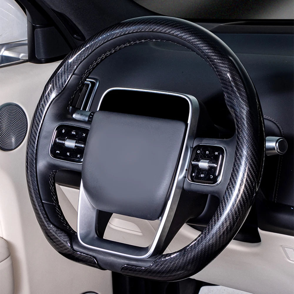 Universal Non-Slip Breathable Steering Wheel Cover 36-38cm