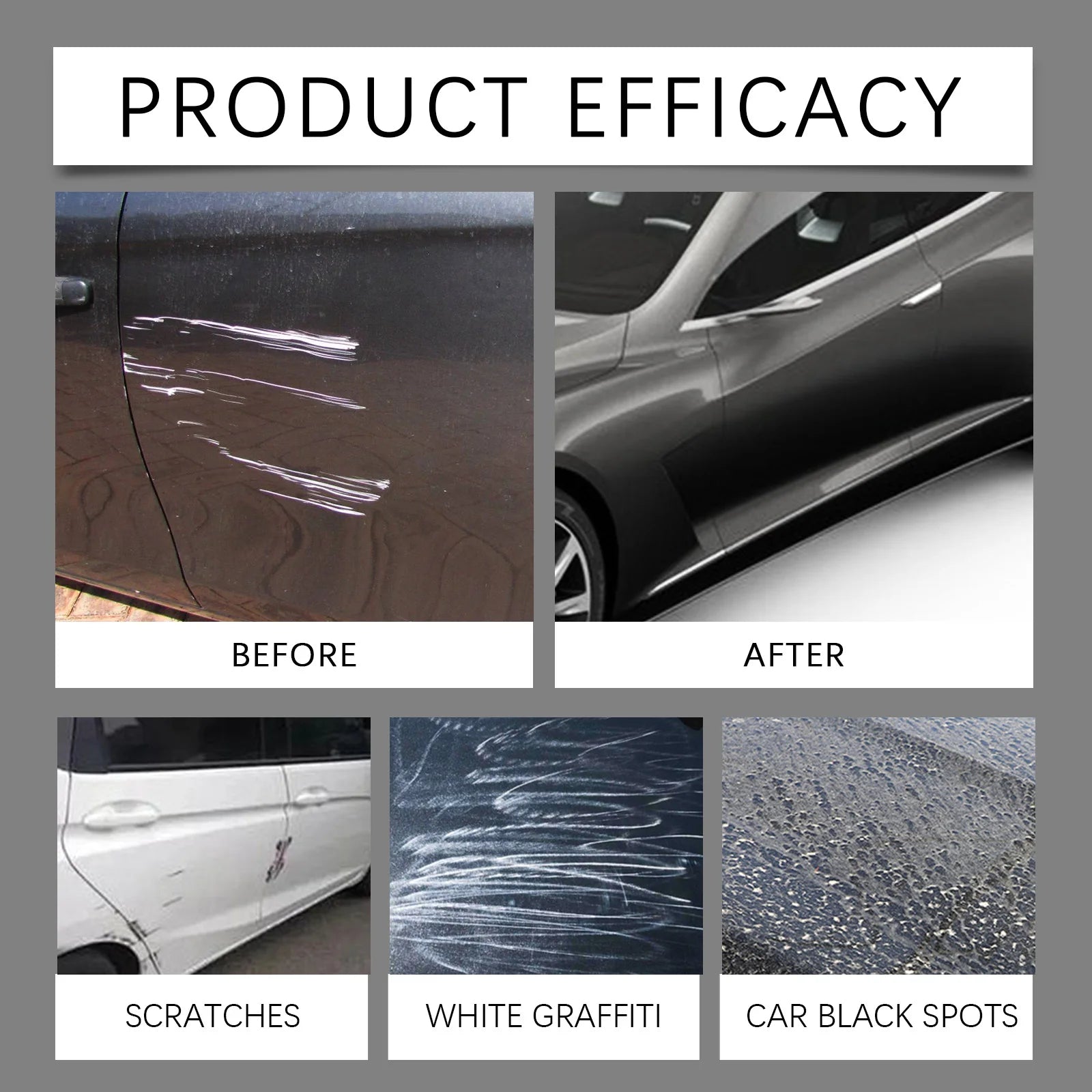 Vabena Car Scratch Remover - Auto Body Paint Repair & Polishing Compound