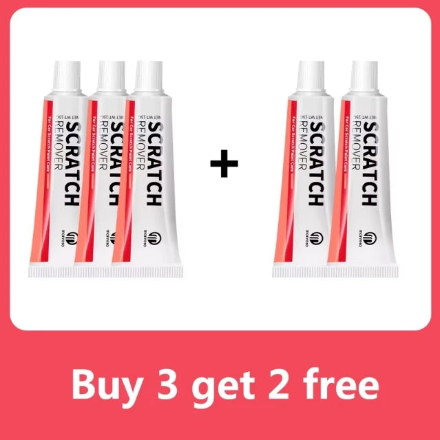 Car Scratch Remover Polish - Paint Repair Kit & Auto Care Tools
